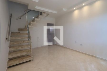 Sala de casa para alugar com 2 quartos, 112m² em Chácara Mafalda, São Paulo