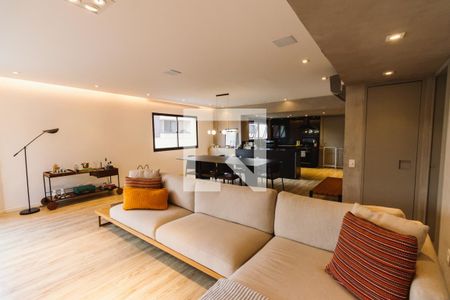 Sala de apartamento à venda com 3 quartos, 165m² em Vila Hamburguesa, São Paulo