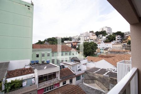 Vista da Varanda de apartamento à venda com 2 quartos, 67m² em Catete, Rio de Janeiro