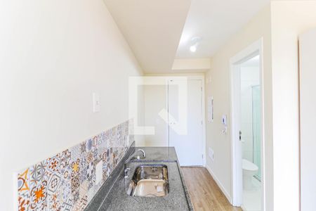 Studio para alugar com 25m², 1 quarto e sem vagaCozinha