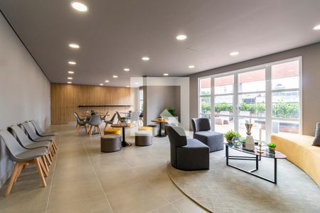 Studio para alugar com 28m², 0 quarto e sem vaga Studio para alugar com 28m², 0 quarto e sem vagaÁrea comum - Salão de festas