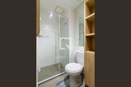Studio para alugar com 28m², 0 quarto e sem vaga Studio para alugar com 28m², 0 quarto e sem vagaBanheiro