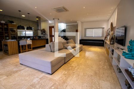 Sala de casa de condomínio à venda com 4 quartos, 210m² em Vila Nova Caledonia, São Paulo