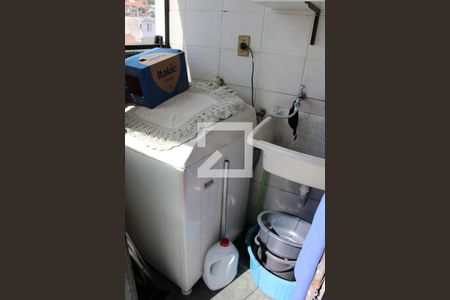 Área de Serviço de casa para alugar com 1 quarto, 350m² em Vila Palmeiras, São Paulo