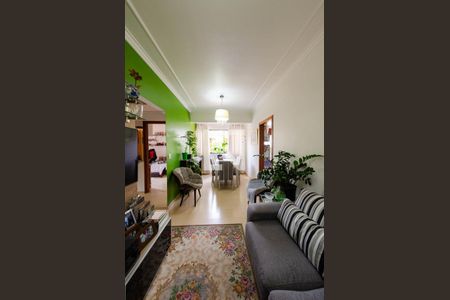 Sala de apartamento à venda com 3 quartos, 67m² em Caiçara-adelaide, Belo Horizonte