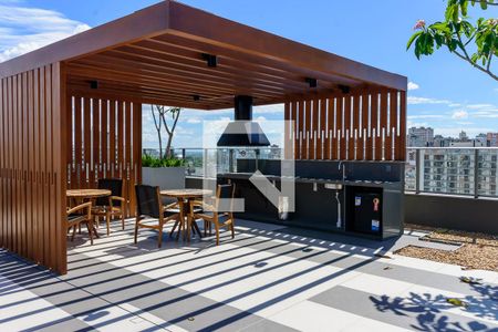 Studio à venda com 28m², 1 quarto e 1 vagaÁrea comum - Churrasqueira