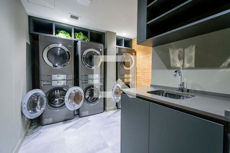 Studio à venda com 28m², 1 quarto e 1 vagaLavanderia