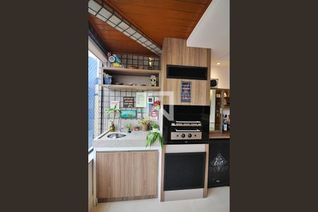 Varanda Gourmet  de apartamento à venda com 3 quartos, 155m² em Jardim Portugal, São Bernardo do Campo