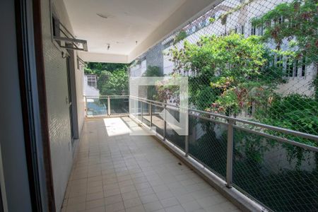 Varanda da Sala de apartamento para alugar com 2 quartos, 65m² em Copacabana, Rio de Janeiro