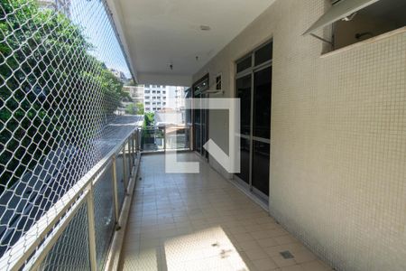 Varanda da Sala de apartamento para alugar com 2 quartos, 65m² em Copacabana, Rio de Janeiro