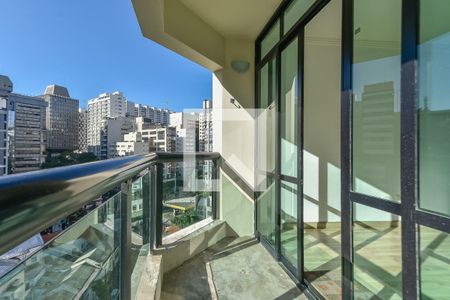 Varanda de apartamento à venda com 1 quarto, 57m² em Bela Vista, São Paulo