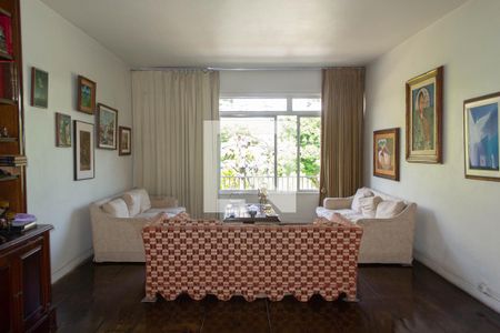 Sala de apartamento à venda com 3 quartos, 197m² em Lagoa, Rio de Janeiro