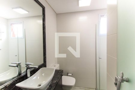 Banheiro da Suíte  de apartamento à venda com 2 quartos, 60m² em Vila Jacuí, São Paulo