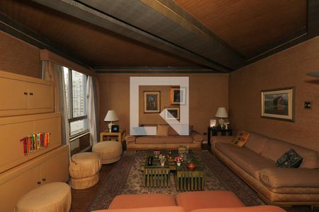 Sala de apartamento à venda com 3 quartos, 230m² em Jardim Paulista, São Paulo