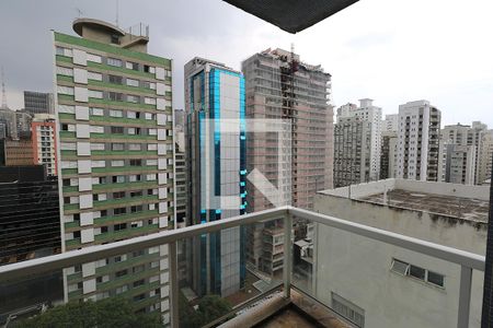 Varanda da Sala de apartamento à venda com 3 quartos, 230m² em Jardim Paulista, São Paulo