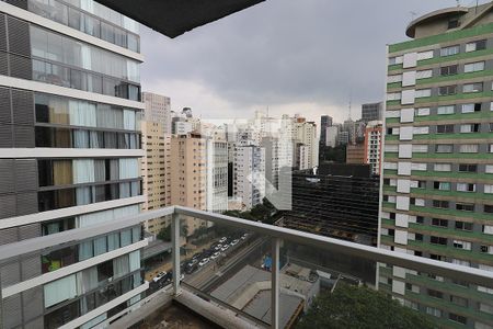 Varanda da Sala de apartamento à venda com 3 quartos, 230m² em Jardim Paulista, São Paulo