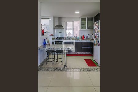 Apartamento à venda com 131m², 3 quartos e 2 vagas1 Andar - Cozinha e Área de Serviço