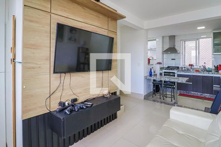 1 Andar - Sala de apartamento à venda com 3 quartos, 131m² em Sagrada Família, Belo Horizonte