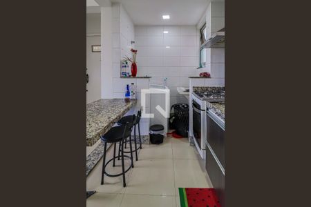 Apartamento à venda com 131m², 3 quartos e 2 vagas1 Andar - Cozinha e Área de Serviço