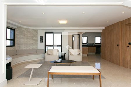 Sala de Estar de apartamento à venda com 4 quartos, 140m² em Vila Gomes Cardim, São Paulo