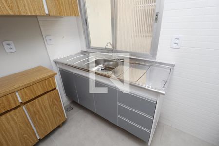 Apartamento para alugar com 67m², 2 quartos e sem vagaDetalhe da cozinha