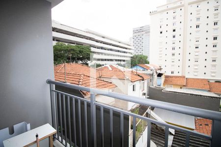 Varanda de apartamento à venda com 1 quarto, 30m² em Perdizes, São Paulo