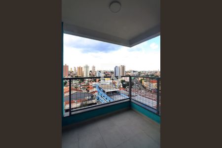 Varanda da Sala de apartamento para alugar com 2 quartos, 51m² em Vila Sao Pedro, Santo André