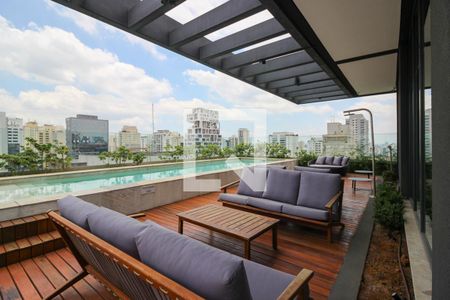 Apartamento à venda com 53m², 1 quarto e sem vaga Apartamento à venda com 53m², 1 quarto e sem vagaÁrea comum - Piscina