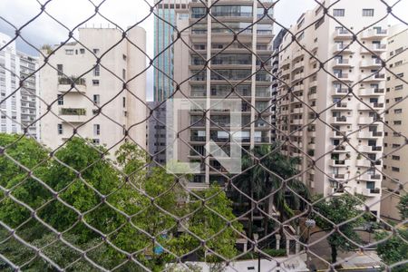 Vista da Varanda  de apartamento para alugar com 2 quartos, 65m² em Cerqueira César, São Paulo