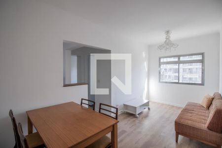 Sala de apartamento para alugar com 1 quarto, 48m² em Vila Clementino, São Paulo