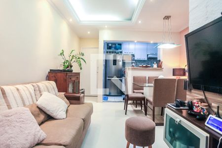 Sala de apartamento para alugar com 3 quartos, 69m² em Jardim América, Taboão da Serra