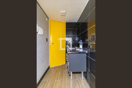 Cozinha de kitnet/studio à venda com 1 quarto, 29m² em Vila Buarque, São Paulo