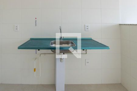 Sala / Cozinha de apartamento para alugar com 1 quarto, 26m² em Vila Prudente, São Paulo