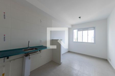 Sala / Cozinha de apartamento para alugar com 1 quarto, 26m² em Vila Prudente, São Paulo