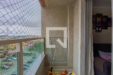 Varanda da Sala de apartamento à venda com 2 quartos, 49m² em Parque Novo Mundo, São Paulo