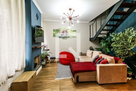 Sala de casa de condomínio para alugar com 3 quartos, 146m² em Parque Assuncao, Taboão da Serra