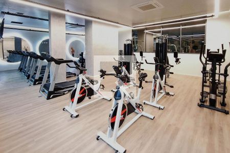 Apartamento para alugar com 39m², 1 quarto e 1 vaga Apartamento para alugar com 39m², 1 quarto e 1 vagaAcademia