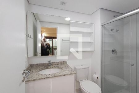 Apartamento para alugar com 39m², 1 quarto e 1 vaga Apartamento para alugar com 39m², 1 quarto e 1 vagaBanheiro da Suíte