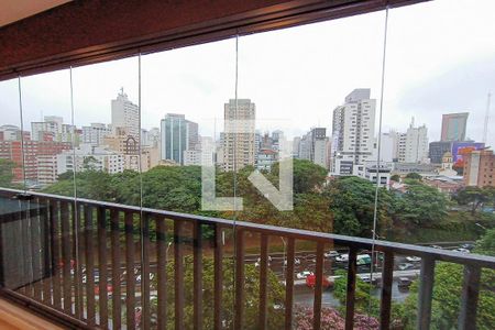 Varanda da Sala de apartamento para alugar com 1 quarto, 39m² em Paraíso, São Paulo