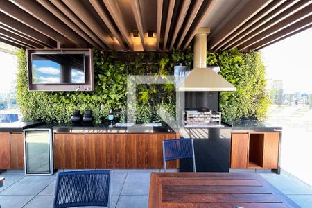 Apartamento à venda com 44m², 1 quarto e 1 vagaChurrasqueira