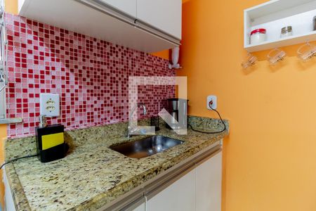 Studio à venda com 36m², 1 quarto e sem vagaCozinha