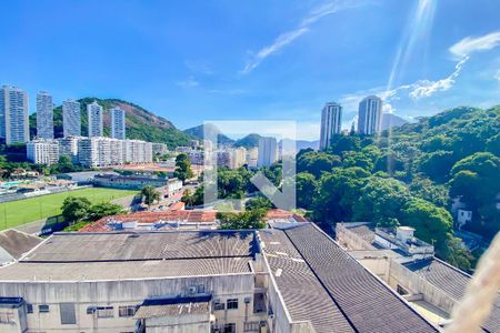 Vista da Suíte de apartamento à venda com 2 quartos, 150m² em Botafogo, Rio de Janeiro