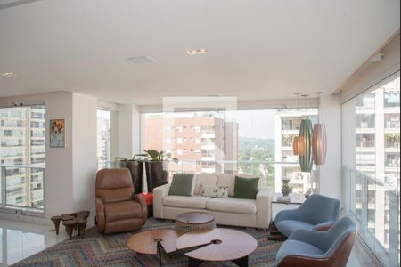 Sala 2 de apartamento à venda com 4 quartos, 370m² em Campo Belo, São Paulo