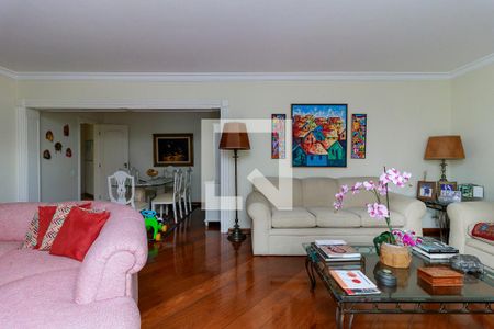 Sala de apartamento à venda com 3 quartos, 189m² em Cidade Monções, São Paulo