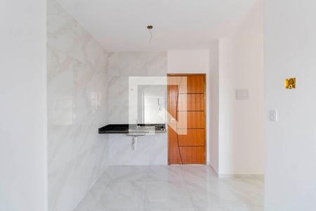 Sala e Cozinha Integrada  de apartamento para alugar com 2 quartos, 41m² em Jardim Popular, São Paulo
