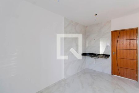 Sala e Cozinha Integrada  de apartamento para alugar com 2 quartos, 41m² em Jardim Popular, São Paulo