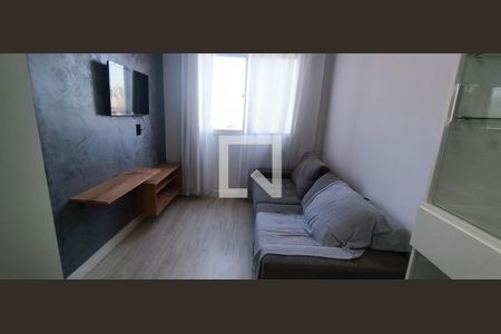 Sala de apartamento para alugar com 2 quartos, 42m² em Jardim Novo Taboão, São Paulo