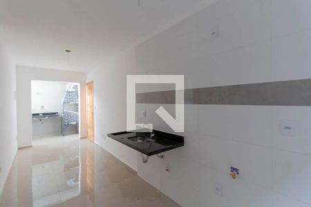 Sala e Cozinha Integrada de apartamento à venda com 2 quartos, 32m² em Parque Artur Alvim, São Paulo