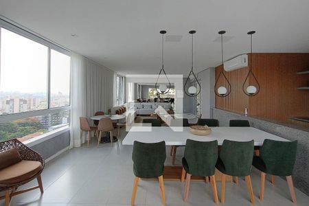 Studio para alugar com 32m², 1 quarto e sem vagaÁrea comum - Salão de festas