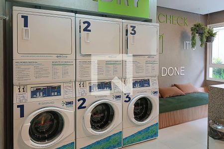 Studio para alugar com 32m², 1 quarto e sem vagaLavanderia